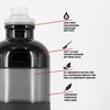 SIGG Hero Anthracite, Sport Bottle, Squeezable, Polypropylene, BPA Free -