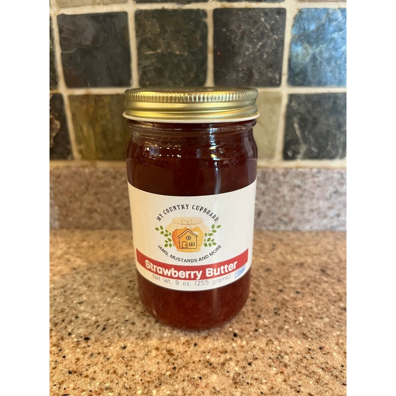 My Country Cupboard Strawberry Butter, Homemade by My Country Cupboard