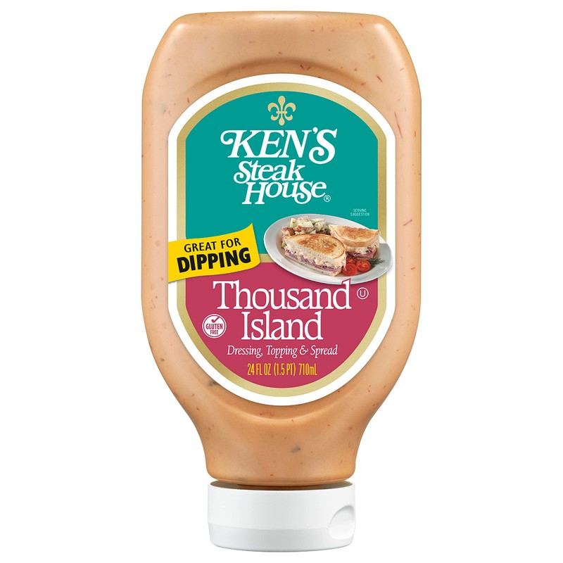 Ken's Steak House Thousand Island Dressing Topping & Spread (24