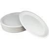 STRONG QUALITY ECO FRIENDLY LARGE DISPOSABLE PAPER PLATES Biodegradable Compostable