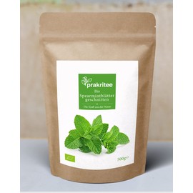 BIO Spearmintblätter 500g | Kräutertee | Spearmint-Tee | ORGANIC Spearmint leaves cutted | DE-ÖKO-044