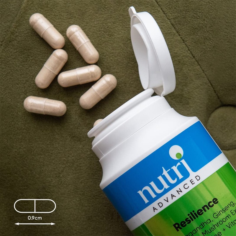 Nutri Advanced - Resilience - Stress Support with Ashwagandha, Ginseng,