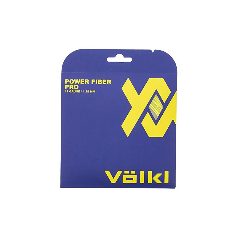 Volkl Power Fiber Pro Neon Yellow Tennis String