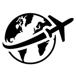 Plan Around the World - Temporalis® Tattoo | Temporalis® Tattoos | Vegan & Waterproof | EU Certified | 15 Days Long