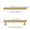 Asidrama 10 Pack 5 Inch(128mm) Champagne Bronze Kitchen Cabinet Handles,