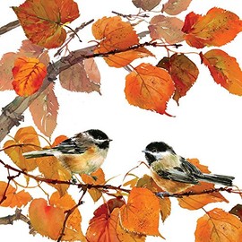 PPD LUNCH NAPKINS AUTUMN BIRDS