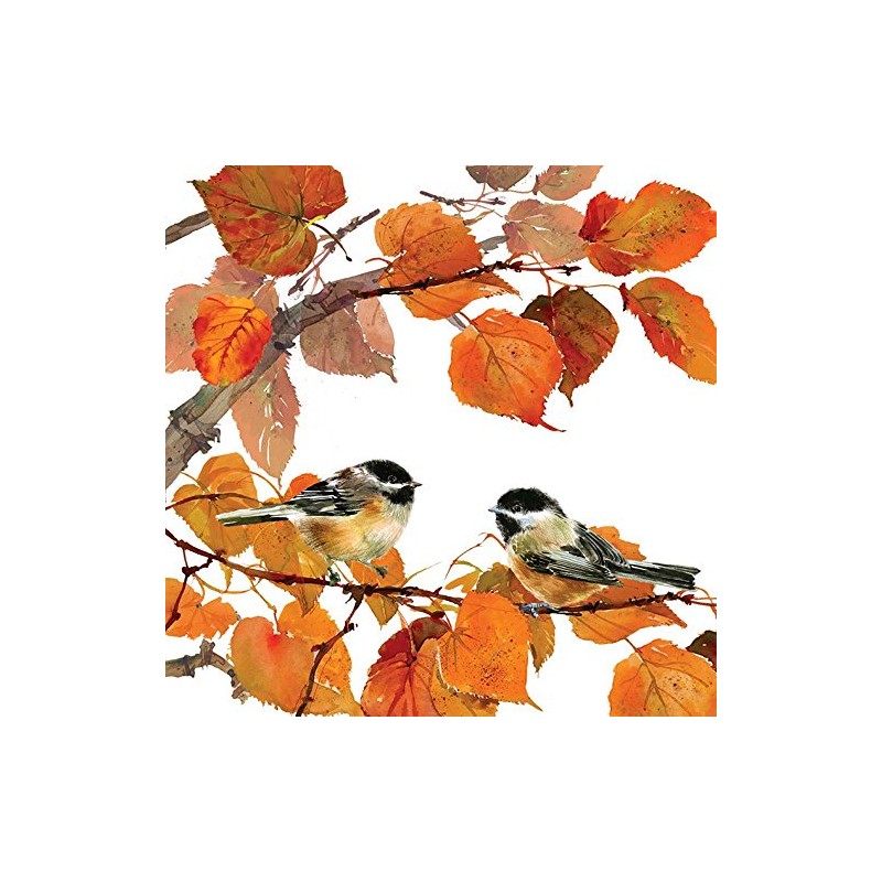 PPD LUNCH NAPKINS AUTUMN BIRDS