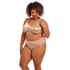 GODDESS Keira Side Support Wire-Free Nursing Bra 42M, Nude