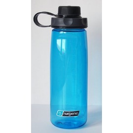 Nalgene Everyday OT-Cap Drinking Bottle 0.7 L Blue Lid Black