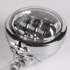 DAONUE 4.5inch Chrome Fog Light Kit Motorcycle Passing Light with