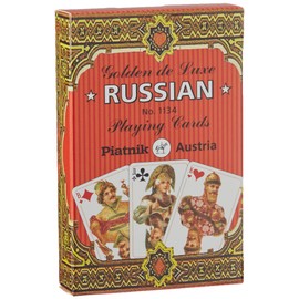 Piatnik 1134.0 1134 Russian Golden de Luxe – Single Deck