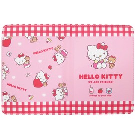Sanrio Characters Passport Cover, Cute Character, Kitty and Friends, Holds 2 Tickets, Convenient, Multiple Storage, Pocket Kitty