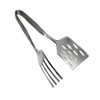 BWD Stainless Steel Big Tongs Design#1 BBQ Food Meat Steak