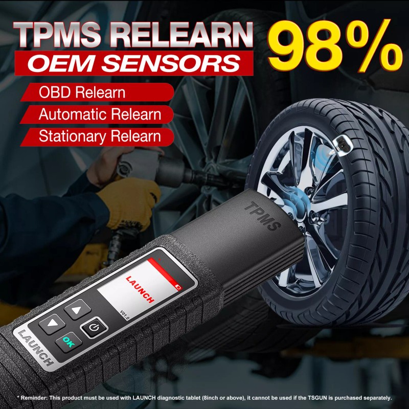 Launch X431 TSGUN TPMS Tire Pressure Detector Car TPMS Sensor