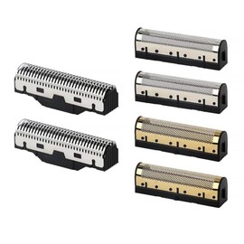 VGR Replacement Foils and Blades for V-332 Foil Shaver – Includes 2 Blades, 2 Gold Foils for Face, and 2 Silver Foils for Head – Compatible Shaver Refill Set