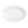 Zakkaworks 8003342080015 Satania Tiboli Oval Plate 25 White Medium
