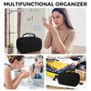 Gloppie Makeup Bag Travel Cosmetic Bag Portable Toiletry Bag Dual