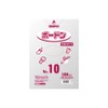 Shimojima 006763110 OPP Bag, Bourdon #20 No.10, With Holes, Transparent,