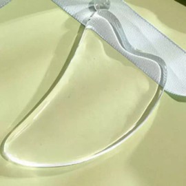 얼굴 목 머리 괄사 마사지 수지 마사지 괄사 크리스탈 괄사마사지 괄사기 Face Neck Head Massage Scraper Jade Massage Scraper Crystal Scraper Massager Scraper [Large size]