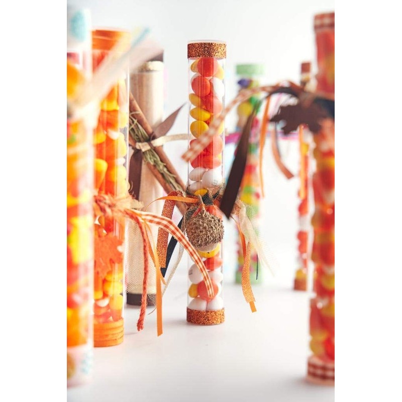 Gumball Tubes - 8in x 1in (24)