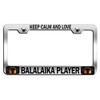 Custom Brother - Keep Calm and Love Balalaika Player Chrome