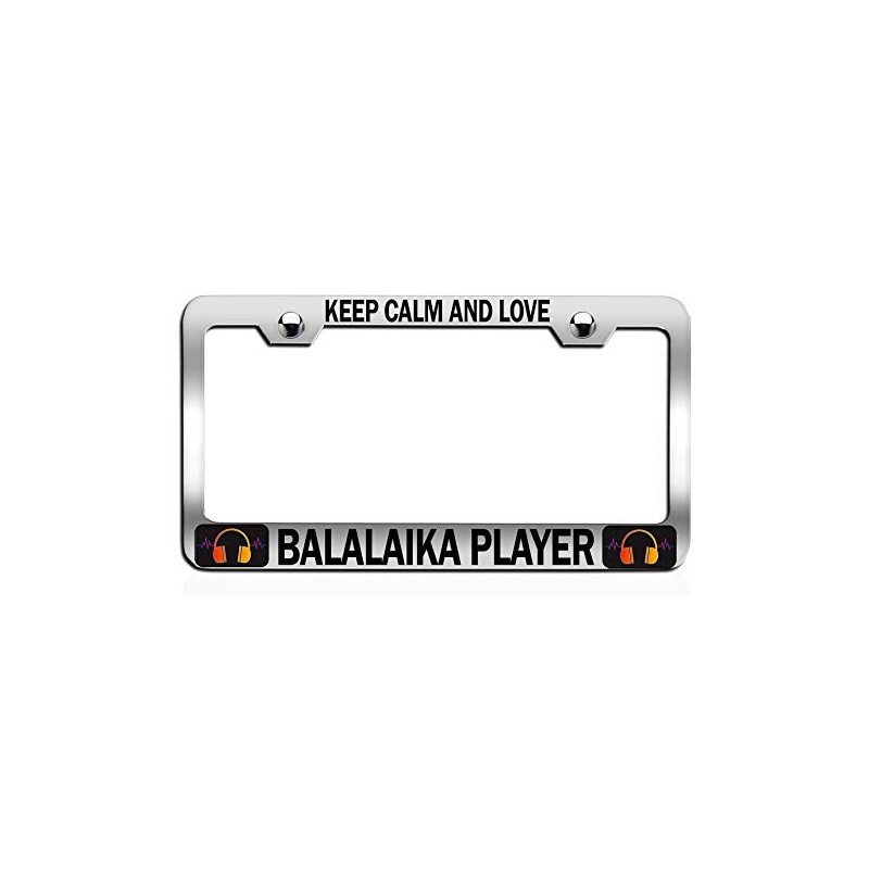 Custom Brother - Keep Calm and Love Balalaika Player Chrome