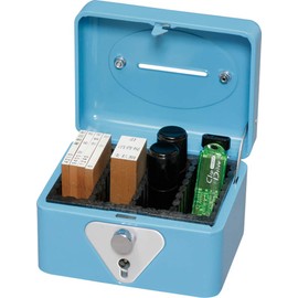 Iris Ohyama A7 SBX-A7 Portable Safe, Compact, Blue