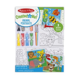 Melissa & Doug Canvas Painting Set - Animals
