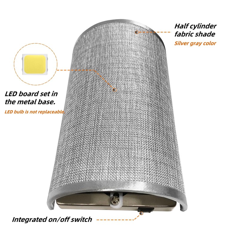 Dream lighting RV LED Light Fixture Interior Dinette Kitchen Wall