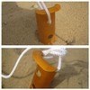 12Pcs Snow and Sand Tent Stakes Pegs Aluminum Alloy U-Shaped