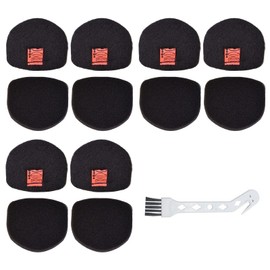VideoPUP Replacement 6pcs Foam Felt Filter Kit Compatible with Shark UltraCyclone Pro Cordless Handheld Vacuum CH901 CH950 CH951 CH951C CH900WM with 1pc Brush, Replace XFTRCH900