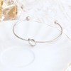 Made by Nami Heart Bangle Silver or Gold Made of