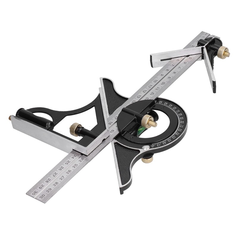 LANTRO JS Combination Square 300 mm Carpenter's Square Try Square