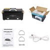 QUTUNI High Temperature Metal Tool Cleaning Box, 1.5L Dry Heat