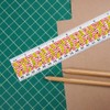 Bold Bananas Pattern 12 Inch Standard and Metric Plastic Ruler
