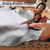 QUARKZMAN Leather Heart Shape Hole Punch Set 9 Sizes Leather