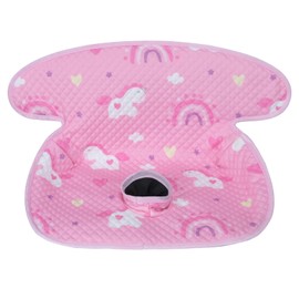 INFANZIA Dry Seat, Car Seat Protector Waterproof Carseat Liner Potty Training Toddlers, Baby and Infants, Piddle Pad for Carseats Strollers (Pink, 1 Pack)