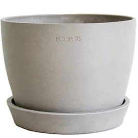 AND PLANTS Flowerpot No. 5 Ecopots Stockholm (Taupe) Table-L Size