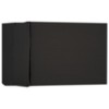 Unbekannt Adjustable Armband Black with Velcro Fastener Plain