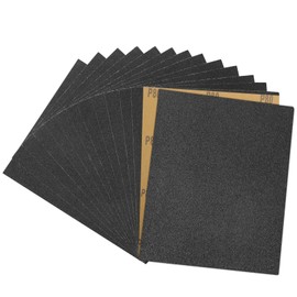 STEBRUAM 15 Sheets Sandpaper 80 Grits Wet and Dry Polishing for Cars Metals Walls Wood Furniture,Sand Paper 9x11 Inch