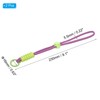 PATIKIL Paracord Lanyard Keychain, 2Pcs Cell Phone Keychain Rope Wrist