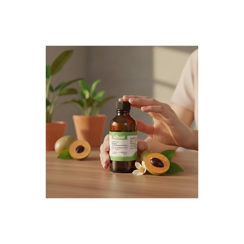 Aceite de Mamey 60 ml embellece cabello, piel, pestañas, cejas