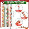 VEYLIN 72 Christmas Pencils for Kids, Assorted Bulk Christmas Pencils