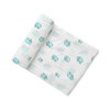 TOYANDONA Baby Swaddle Blanket Soft Silky Bamboo Muslin Swaddle Blankets