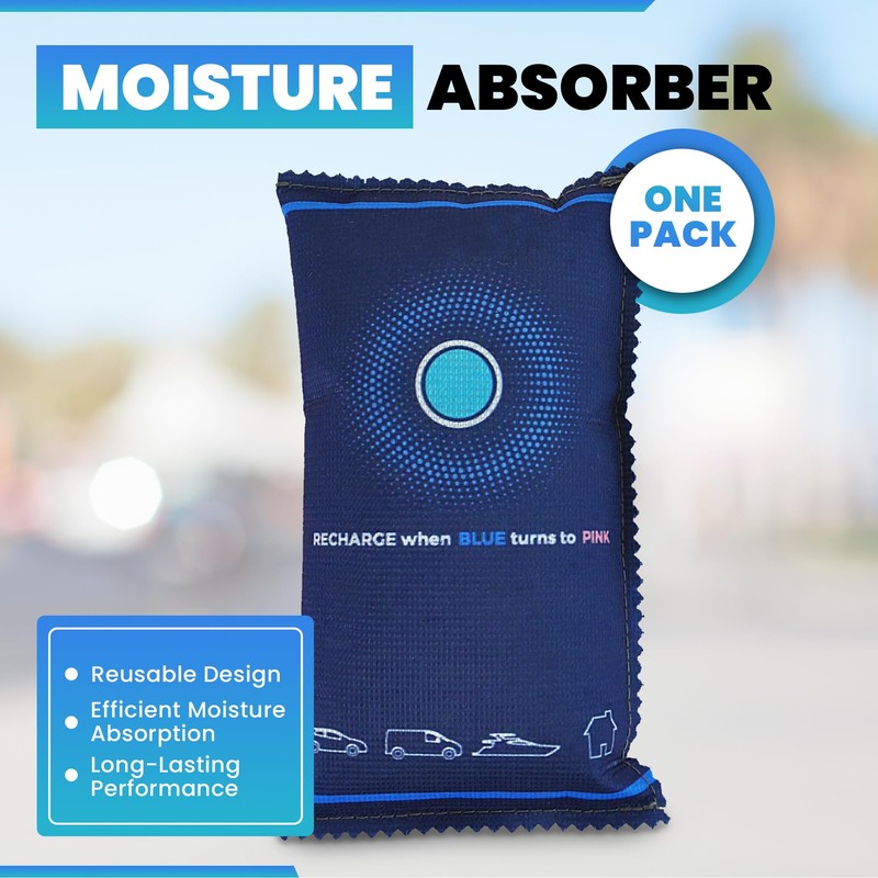 Quebec 350g Car Dehumidifier Bag | Moisture & Damp Absorber