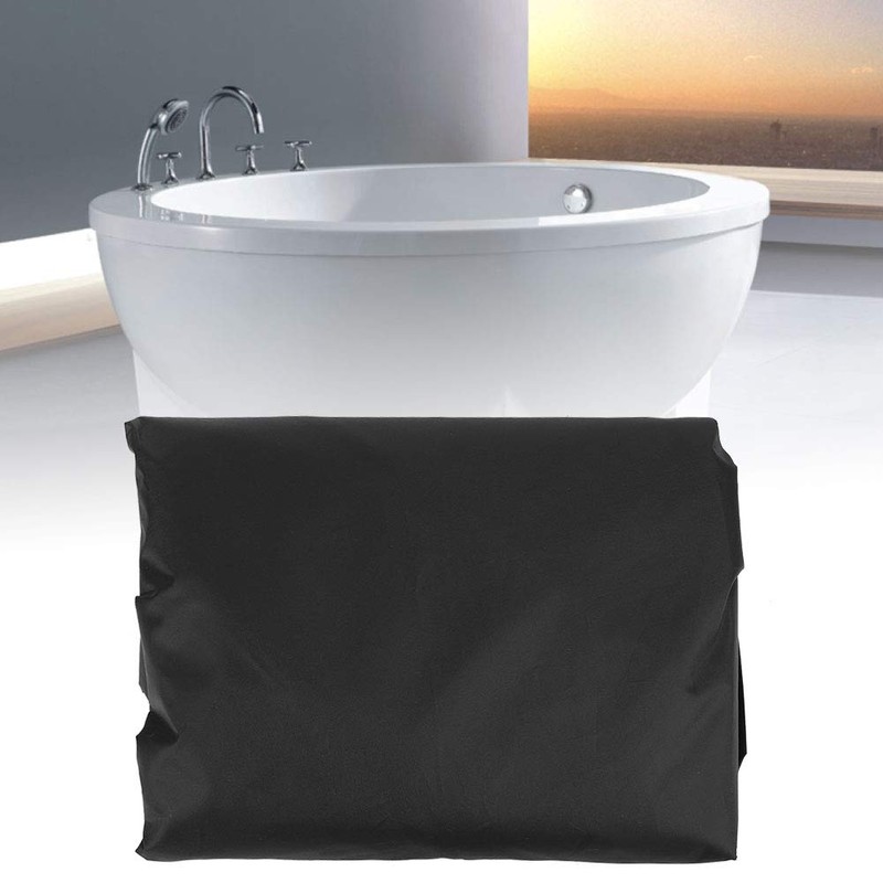 200 X 30cm Black Wave Round Above Ground Pool Winter