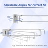 Niejgay RV Secure Adjustable Poles Food and Beverage Stabilizers for