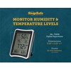 SnapSafe Digital Hygrometer, 75909 - Indoor Temperature and Humidity Monitor