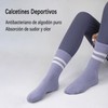 micsun 6 Pares Calcetines de Algodón para Mujer, Calcetines Deportivos