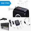 W WINBRIDGE S92 Pro Portable PA System -25W Bluetooth Speaker